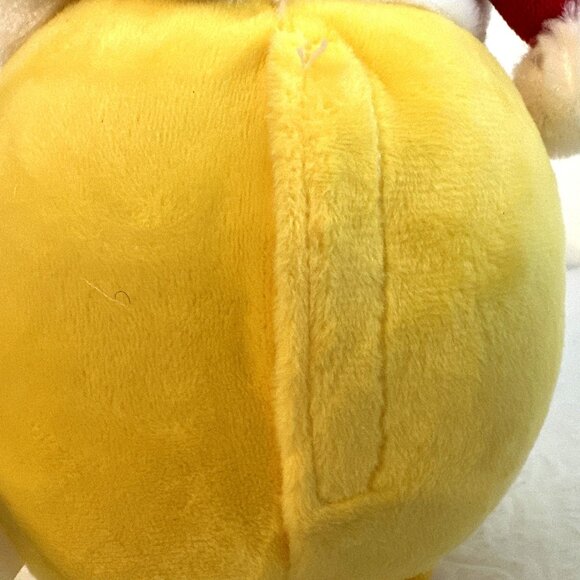 Gemmy Christmas Emoji Plush Dances and Sings Jingle Bells With Santa Hat 7" Rare - Picture 8 of 8